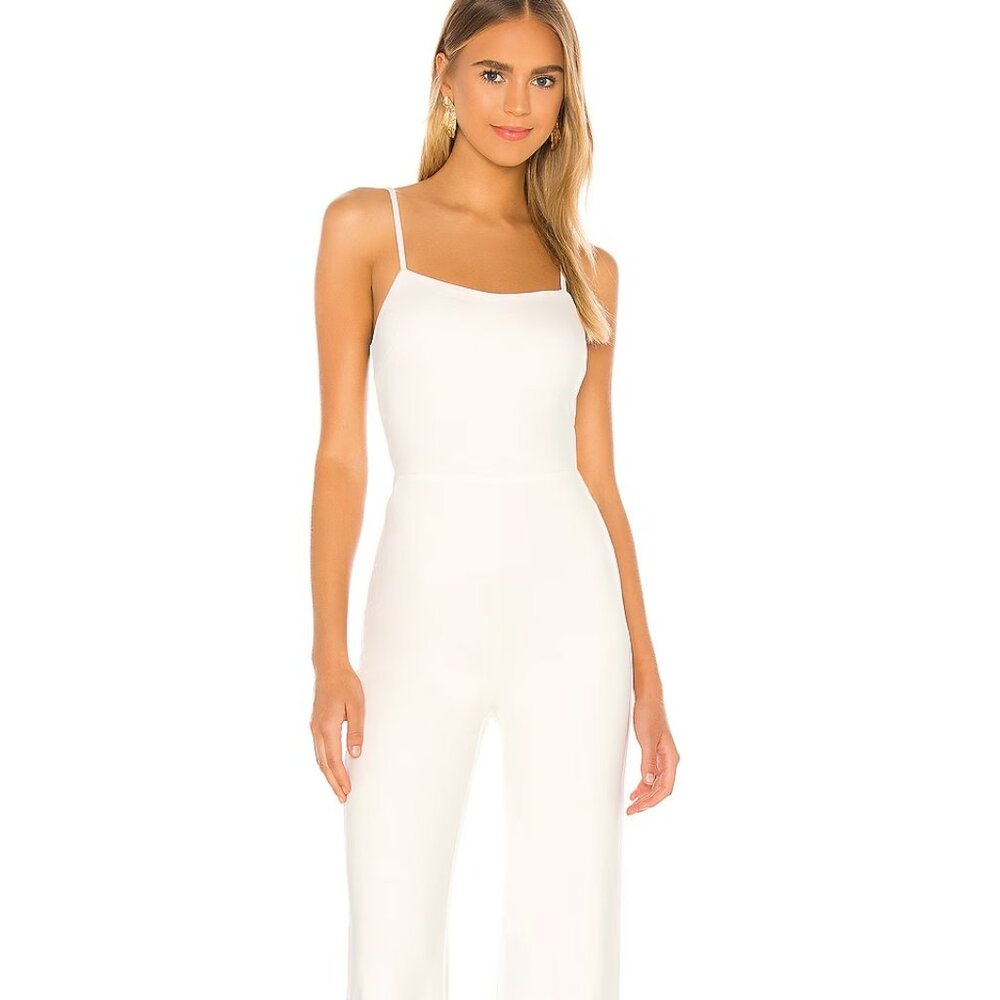 Lovers + Friends Lavinia Jumpsuit - NWT - Never Worn - White - XS
